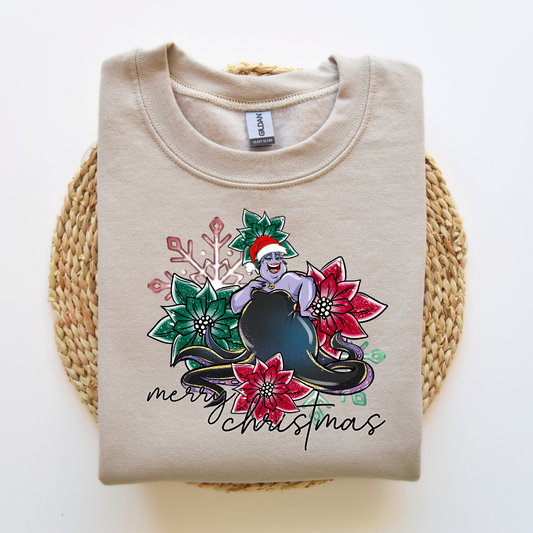 Sea Witch Christmas Crewneck Sweatshirt