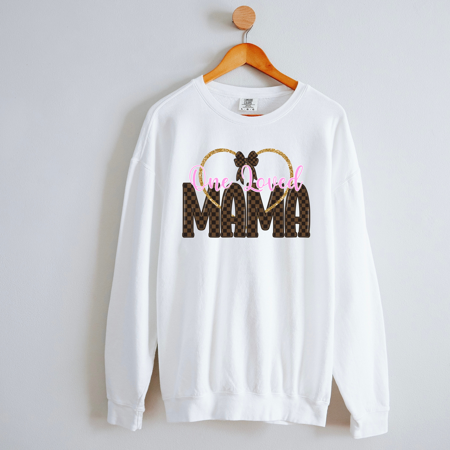 Loved Mama Crewneck Sweatshirt