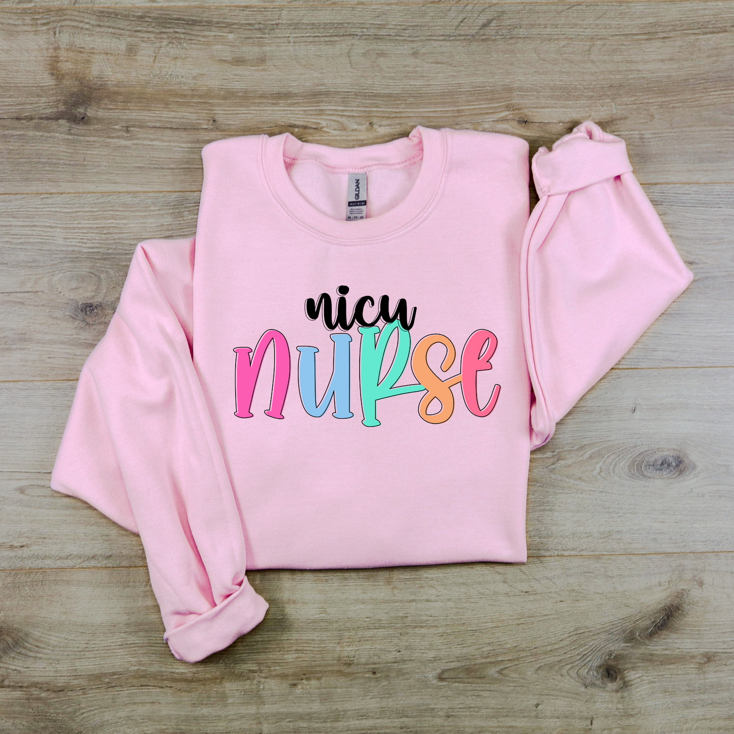 NICU nurse crewneck sweatshirt