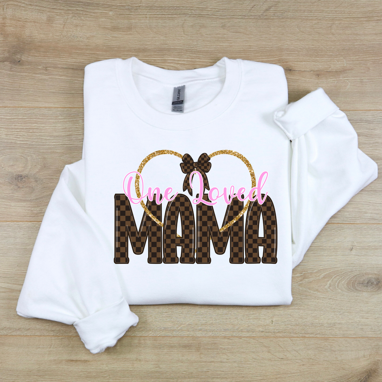 Loved Mama Crewneck Sweatshirt