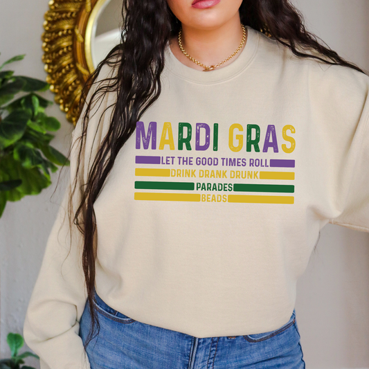 Mardi Gras Sweatshirt