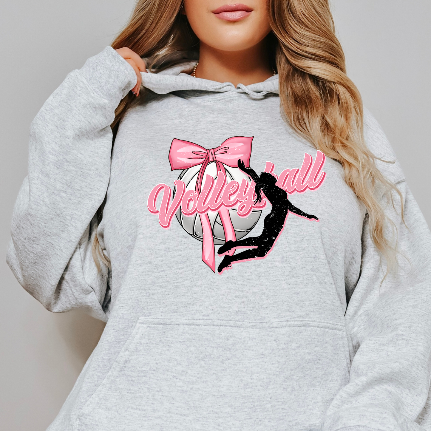 Volleyball Bow Hoodie