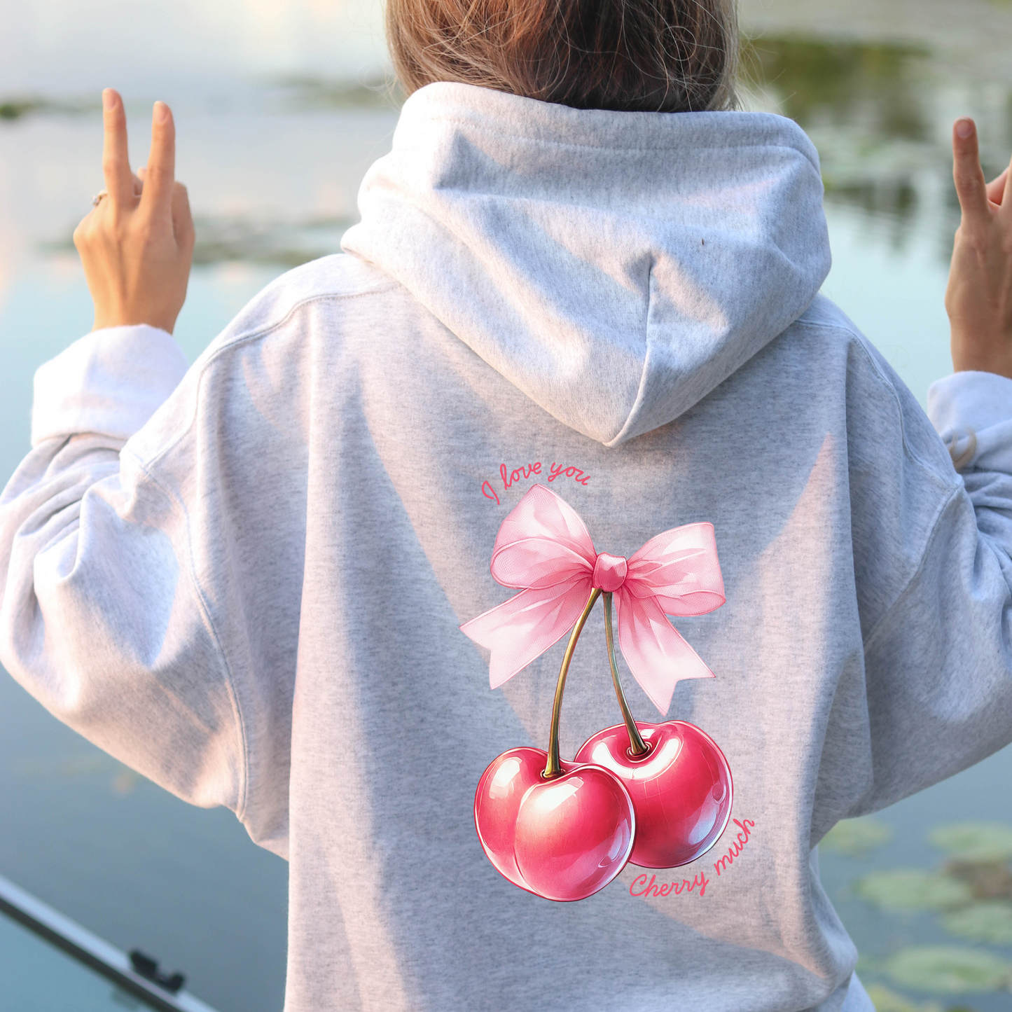 Cherry Hoodie | I Love You Cherry Much