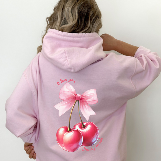 Cherry Hoodie | I Love You Cherry Much