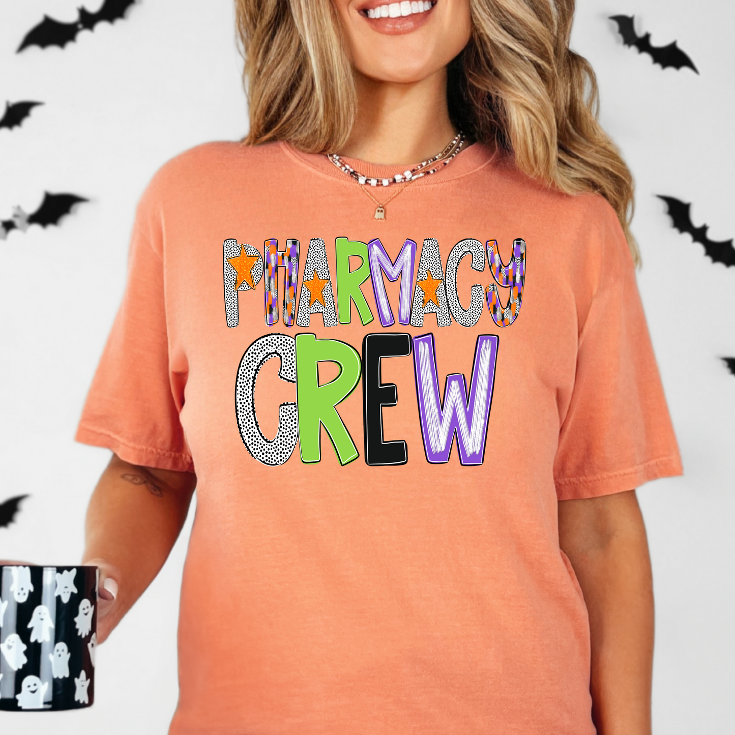 Halloween Pharmacy Crew Shirt Comfort Colors