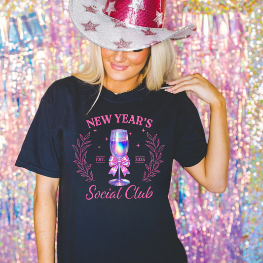 New Year's 2025 Social Club Shirt