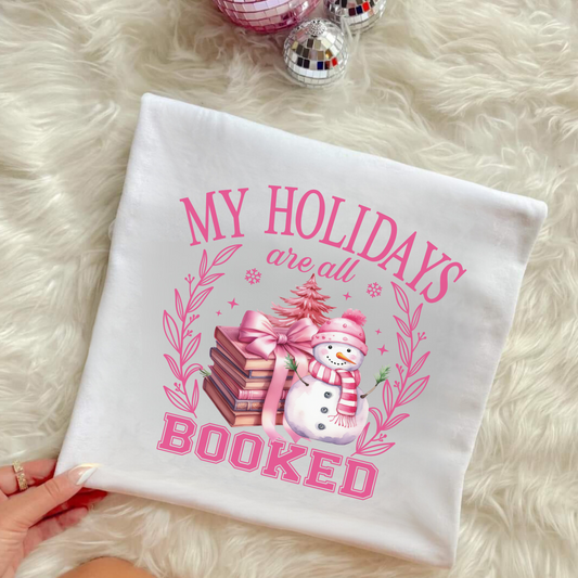 My Holidays Are Booked Christmas Shirt | Comfort Colors