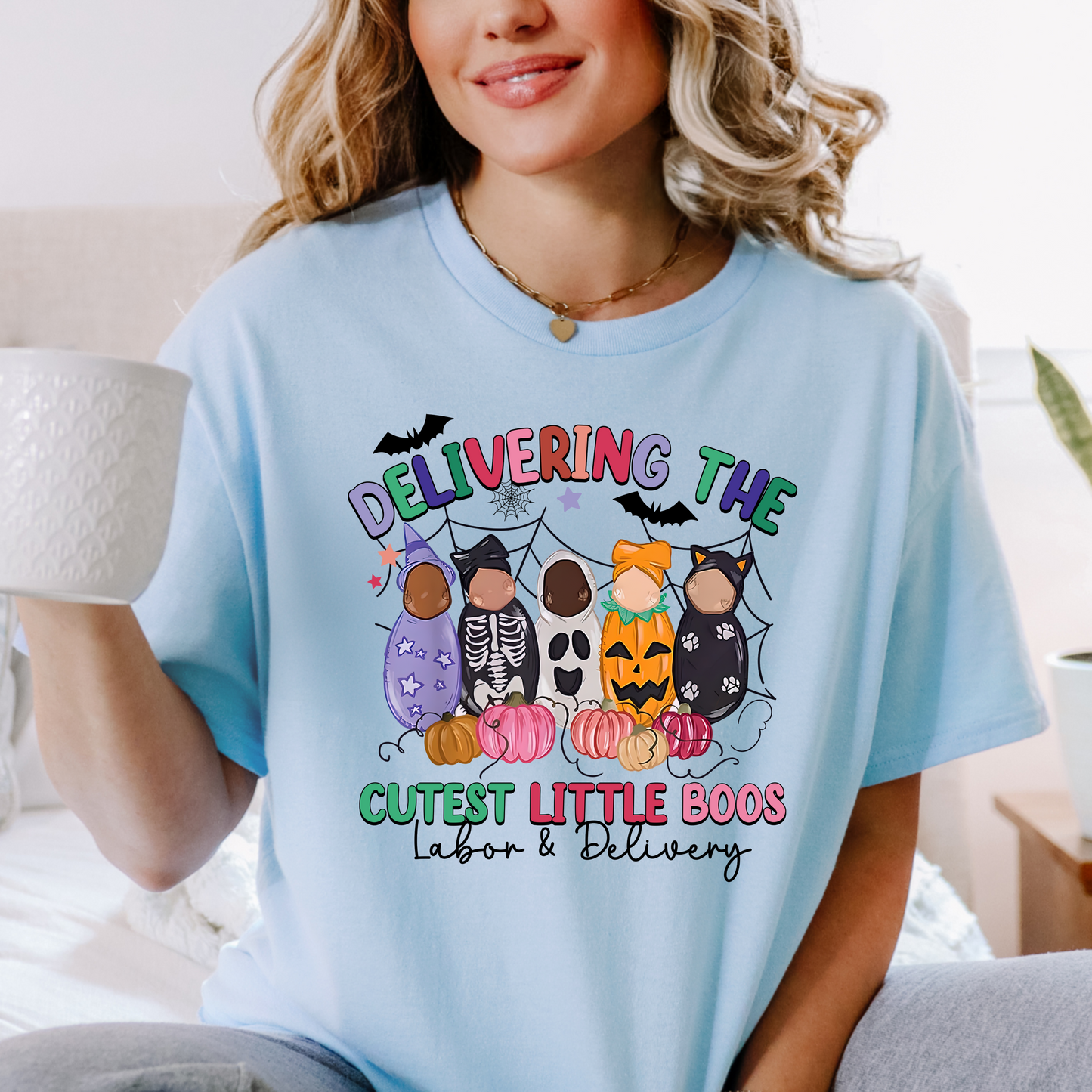 Labor & Delivery Halloween Shirt Bella Canvas