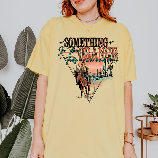 Orange Sunset Shirt Comfort Colors - Country Music Shirt