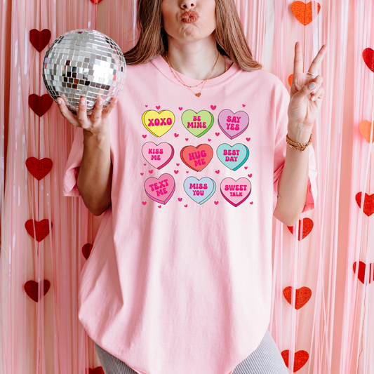 Valentine's Day Candy Hearts Shirt