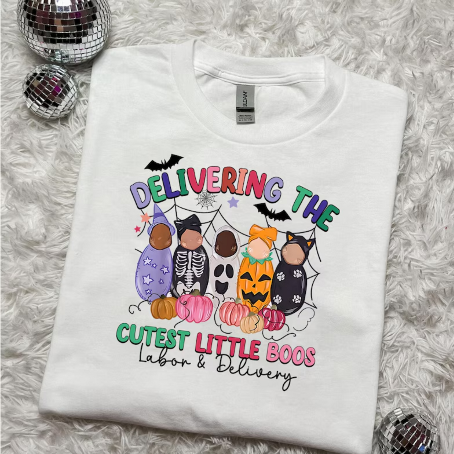 Labor & Delivery Halloween Shirt Bella Canvas