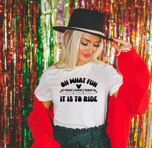 Oh What Fun It Is To Ride Shirt