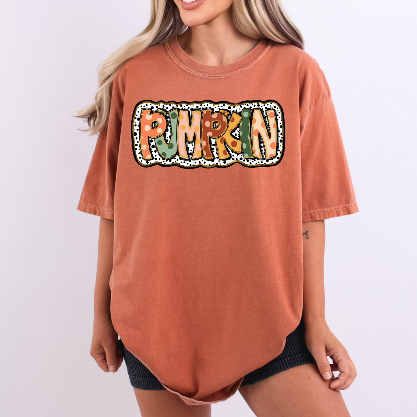 Pumpkin Shirt Comfort Colors