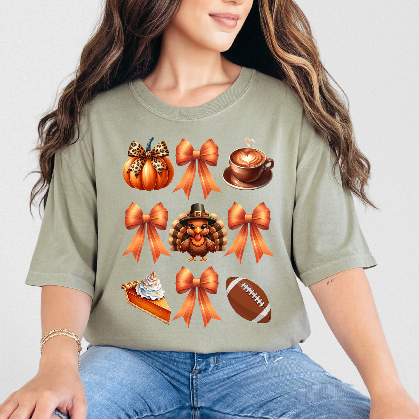 Thanksgiving Coquette Shirt