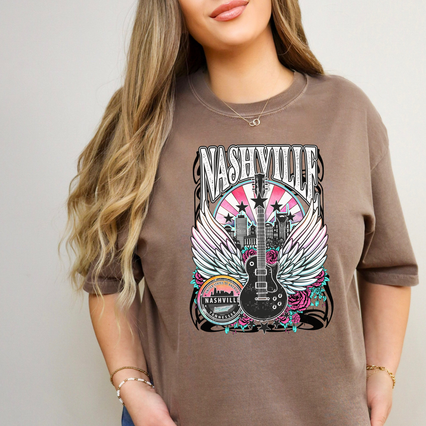 Nashville Shirt Comfort Colors - Country Music Shirt