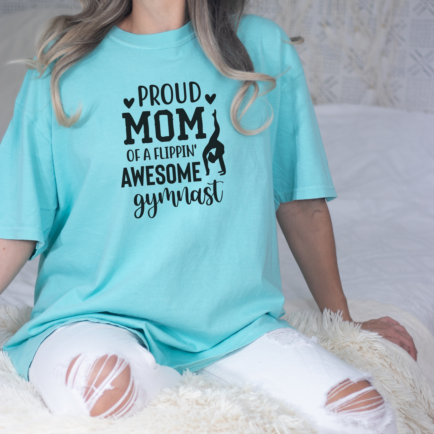 Proud Mom of a Flippin' Awesome Gymnast Shirt