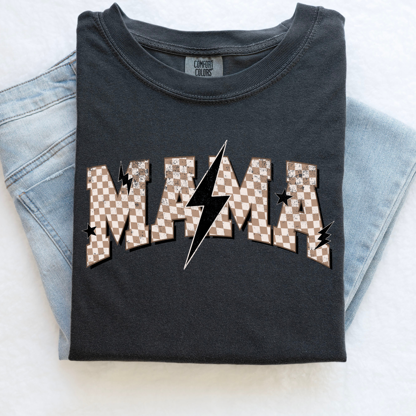 Mama Lightening Bolt Shirt