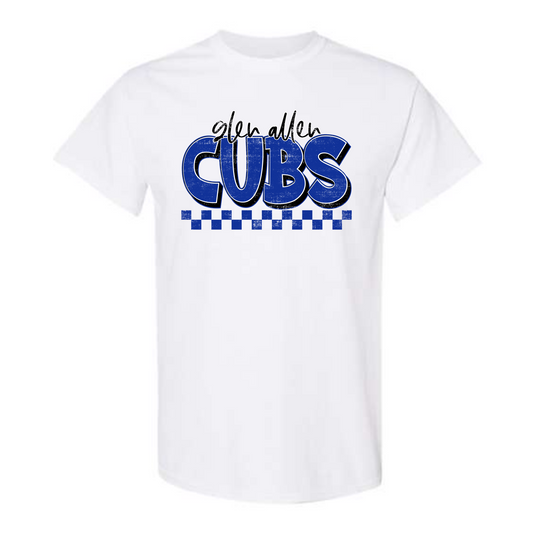 Glen Allen Cubs Checkered Shirt