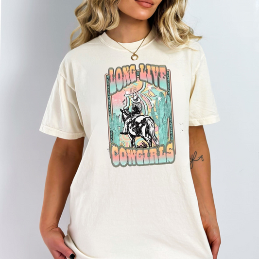 Cowgirls Shirt Comfort Colors - Country Music Shirt