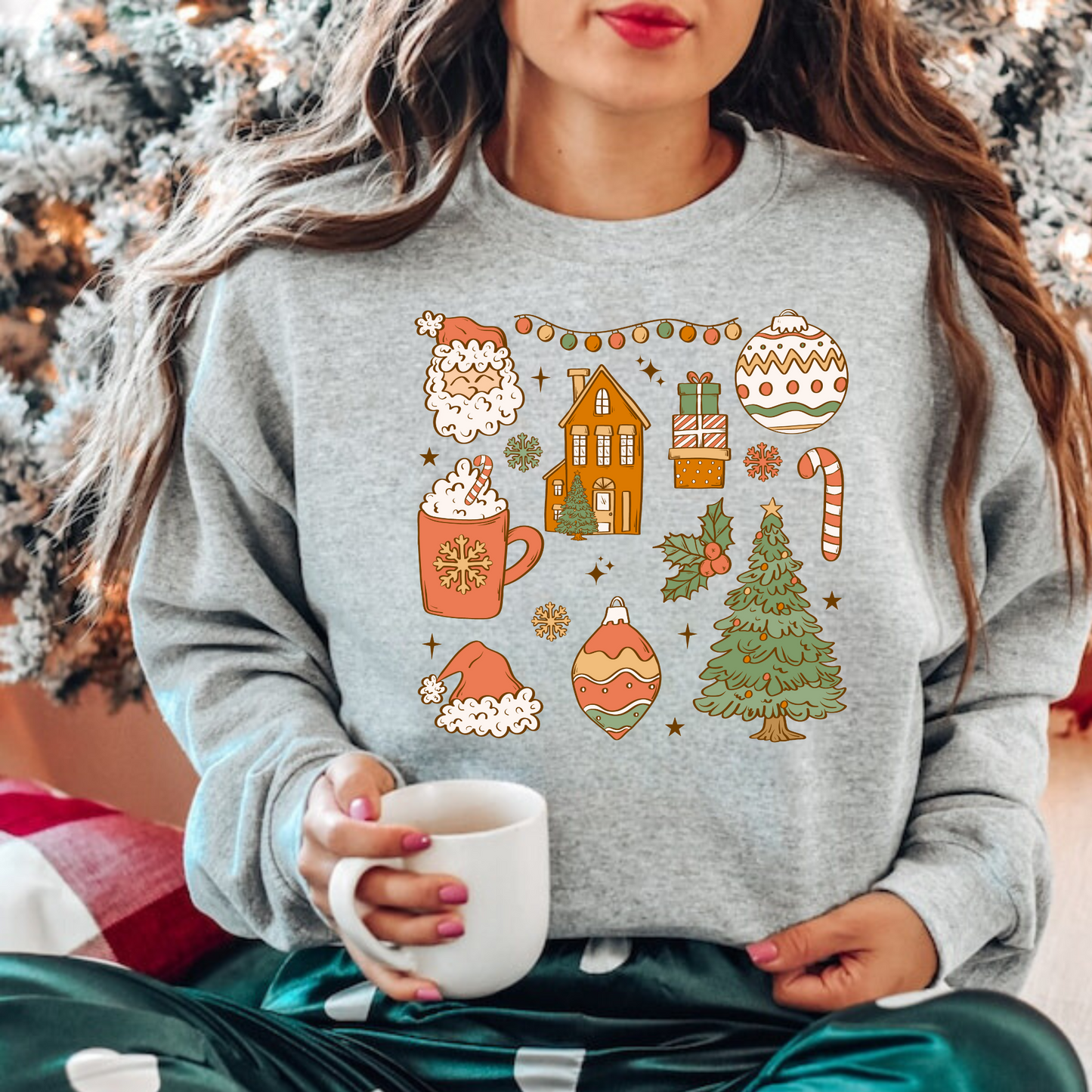 Christmas Things Crewneck Sweatshirt